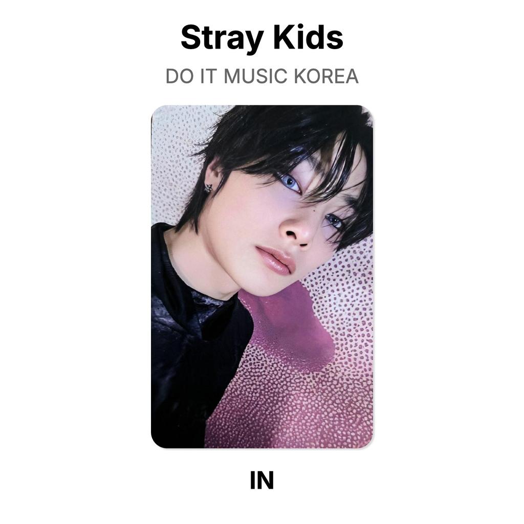 Stray Kids DO IT MUSIC KOREA Официальная фотокарточка