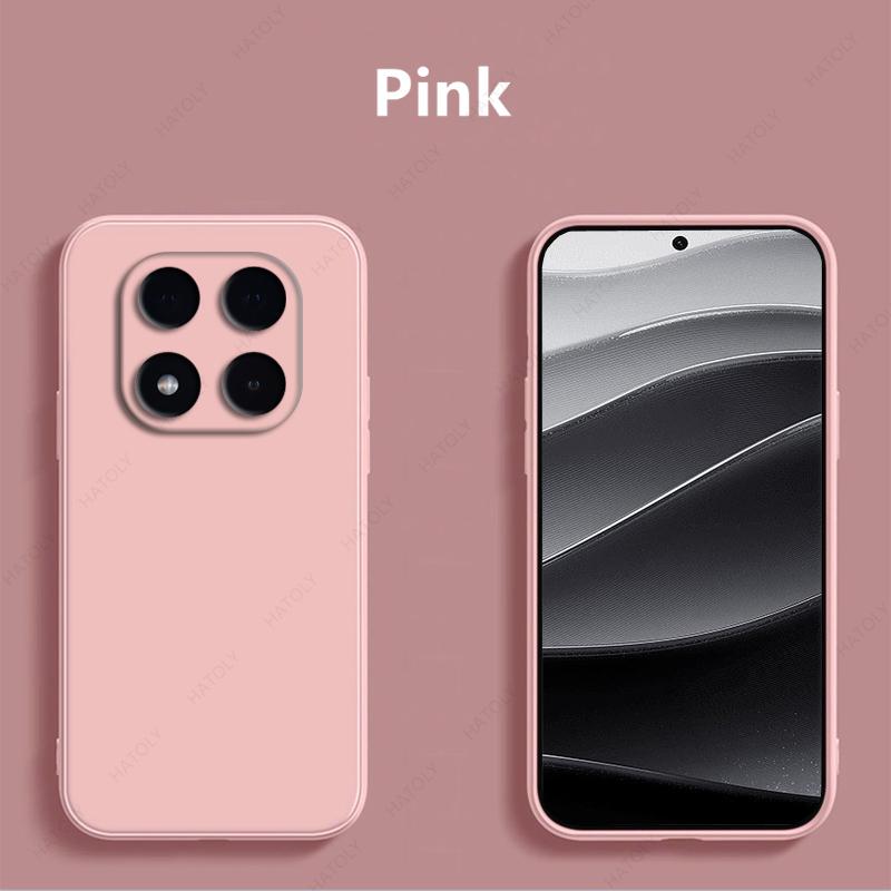 Жидкий силиконовый чехол для телефона Xiaomi Redmi Note 14 Pro Plus Celulares для Redmi Note 14 Pro Plus 5G Funda Cover