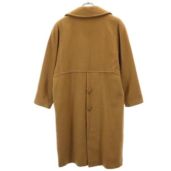 Herno Сделано в Италии Пальто шерстяное с длинным рукавом Коричневое Женское Б/у
