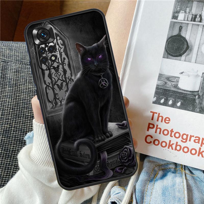 Чехол-страшилка Хэллоуинская Лунная Ведьма для Xiaomi Redmi Note 12 10 9 11 Pro 9S 10S 11S 12S Чехол для Redmi 12 9C 10C 12C 13C