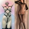 Sexy small-breasted erotic underwear Sexy bundled SM flirting seduction rope suit seduction net uniform woman