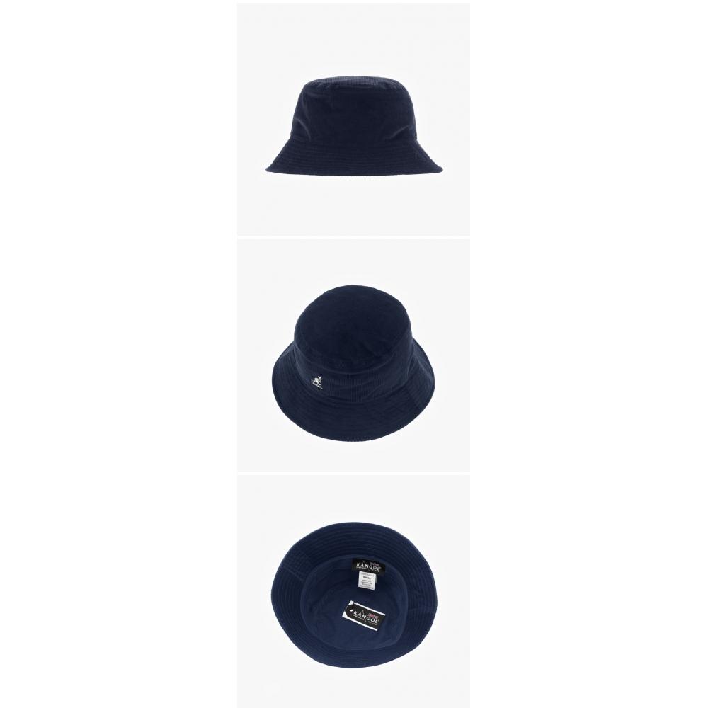 Kangol K4228ht Темно-синяя вельветовая панама из корда