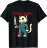 Funny Cat Horror Movies Cute Halloween for Cat Kitty Lovers T-Shirt
