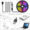 Bluetooth USB LED Strip Light RGB SMD 5V LED Lights Flexible 1-30M Lamp Tape Ribbon RGB TV Desktop Screen BackLight Diode Tape