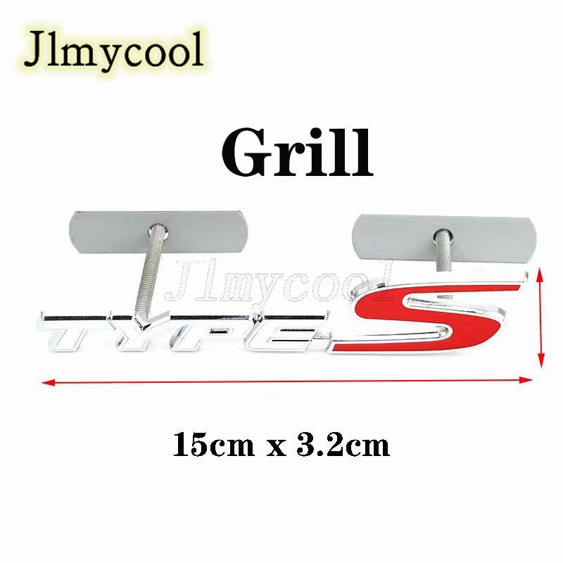 3D Metal Type R Car Sticker Badge Emblem Type S Decal For CIVIC FD2 FA 5 Mugen TypeR Racing Auto Styling Self-adhesivea