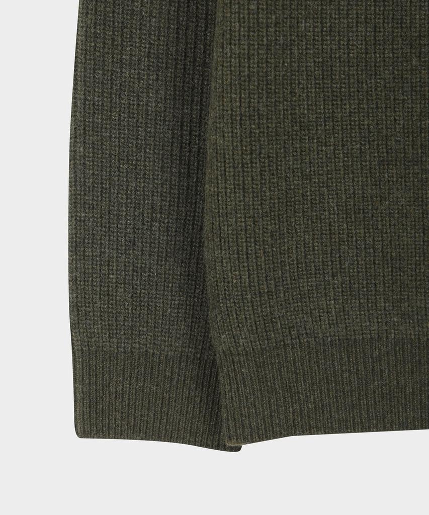 BROOKS BROTHERS [Heritage] Patch Pullover Sweater (Khaki) (Bbwrmhf412)