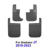 Car Mudguard Front Rear Mud Flaps Protector for Jeep Wrangler JL Gladiator JT 2018-2023 Fender Auto Splash Guards