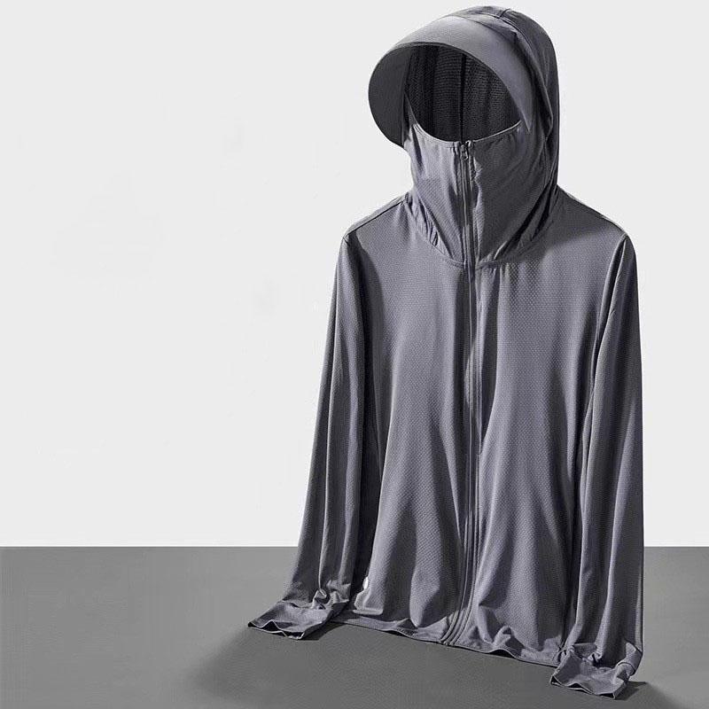 Солнцезащитная одежда Ice Silk со съемными большими полями UPF50+ для женщин, солнцезащитные куртки для активного отдыха