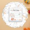 Yousheng Baby Growth Record Book Scrapbook Stickers Story-like Baby Milestone Album DIY Friendly Baby Development Scrapbook