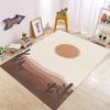 Artistic Aesthetics Cactus Mountain Simplicity Carpet Living Room Bedroom Home Sofa Decoration Children's Non Slip Foot Pad