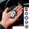 LXXM7 11mm 14mm Car Remote Key Fob Emblem For BMW E46 E90 F10 Sticker Logo Replacement F30 G20 X1 X3 X5 M Performance 50th Anniversary