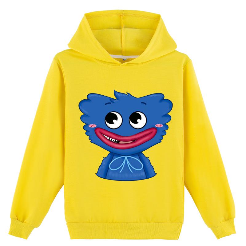 Детская 3D толстовка Huggy Wuggy, пуловер Poppy Playtime, детский свитер