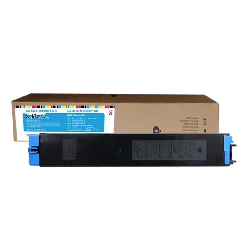 Картридж с голубым тонером Wantuo для Sharp MX-30CT