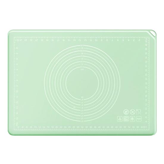 Kneading Pad Scale Design Dough Rolling Mat Convenient Silicone Non-Stick Pastry Mat for Home Kitchen