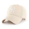 47 Brand Adjustable Cap - CLEAN UP New York Yankees Natural