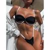 Сексуальные микро бикини Push Up женские купальники женские купальники комплект купальные костюмы пляжная одежда бикини