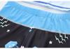 Boys' Long Sleeve Two-Piece Swimsuit with Mid-Length Pants