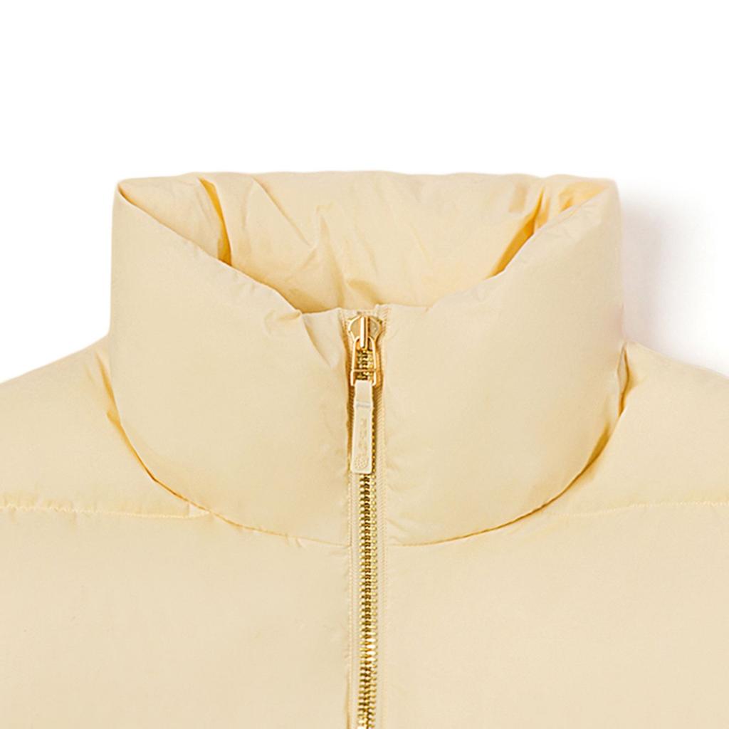 Vans Совместная однобрендовая однотонная хлопковая куртка с воротником-стойкой и карманом на молнии X Joe Freshgoods Верхняя одежда унисекс овсяного цвета VN0A7SQ2BR0