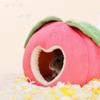 Cartoon Hanging Hamster Hammock Fruit Shape Hamster Cotton House Guinea Pig Nest  Winter