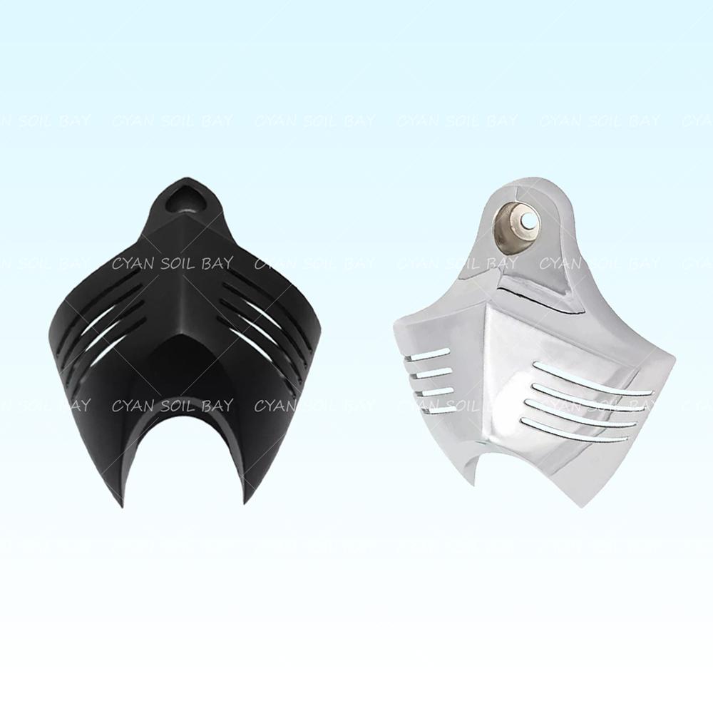 Для Harley Dyna Glide Street FXDB Fat Bob Twin Cam 88 96 Electra EVO D25 Алюминиевая мотоциклетная V-образная крышка стокового сигнала-колокола