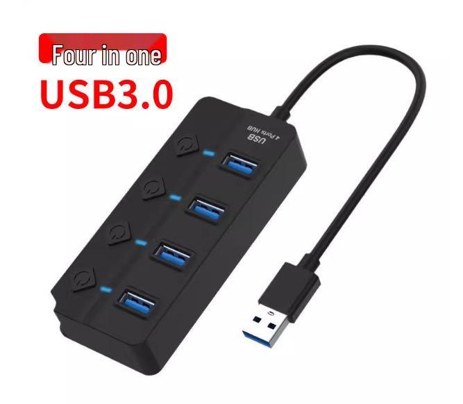 Многопортовый USB Type-C концентратор и удлинитель для флеш-накопителей и ноутбуков