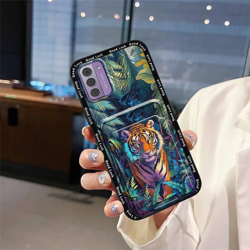 Грязеотталкивающий Чехол-накладка на телефон для Nokia G42 5G ТПУ Милый Силиконовый Чехол на заднюю панель Пылезащитный Чехол Модный Дизайн Мультяшный