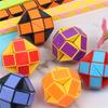 1/3/6Pcs/sets Folding Magic Snake Ruler Puzzle Antistress Cube Educational Toy Kids Birthday Party Favors Bags School Reward