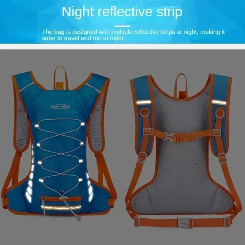 Outdoor Cycling Bag Lightweight Breathable Sports Backpack Large Capacity Hiking Bike Water Bag Shoulder Bag