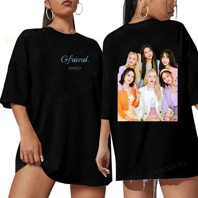 Футболка Gfriend Унисекс Женская Детская Gfriend Kpop K Pop Корея Музыкальные фанаты подарок для девушки одежда популярные футболки