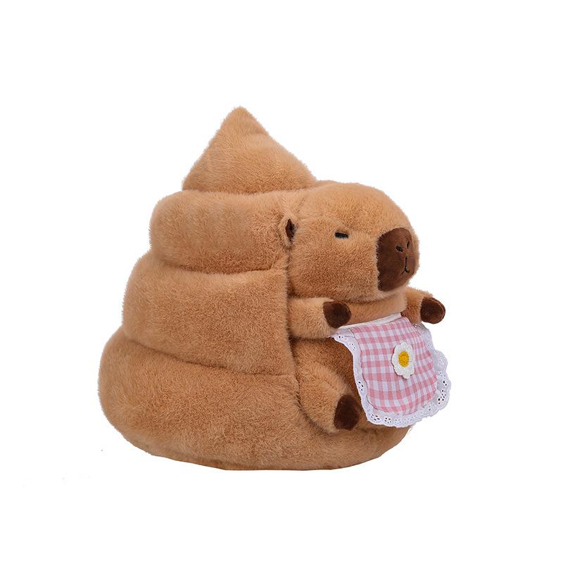 Creative capybara Baba nest doll Internet celebrity new kapibara plush pillow boys and girls funny gift