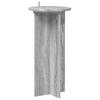 Plant Stand 2 pcs Grey Sonoma 29.5 x 29.5 x 60 cm