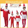 Soft And Breathable Cotton Elf On The Shelf Costume For Halloween