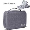 Electronic Storage Bag USB Charge Cord Travel Cable Organizer Digital Waterproof Suitcase Portable Double Layers Storage Bag