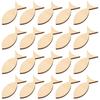 Ibasenice 100-Piece Set of Fish Wood Figures, Animal Wood Chips, Wooden Tags, Blank Wood Hanging Tags for DIY Wood Crafts, Entrance Ceremonies, Gradua