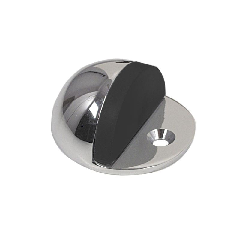Semicircular screw-on bumper Chrome odcc