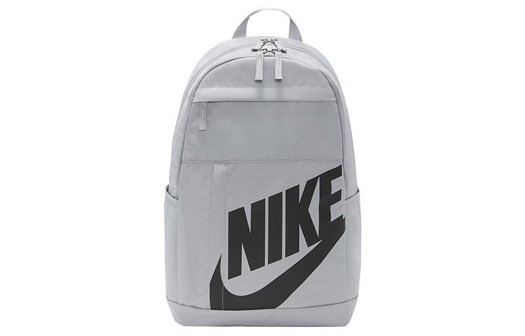 Nike Полиэстер Рюкзак Обычный Унисекс Серебристо-серый DD0559-012