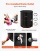 VEVOR Collapsible Rain Barrel, 201 L Portable Rain Water Collection Barrel, 1000D PVC Rainwater Collection System