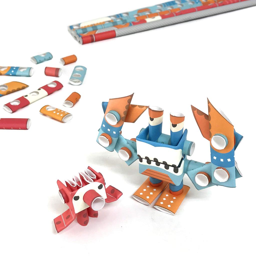 PIPEROID Octo & Deca - Paper Craft Kit for Kids and Adults - Great for Origami Lovers