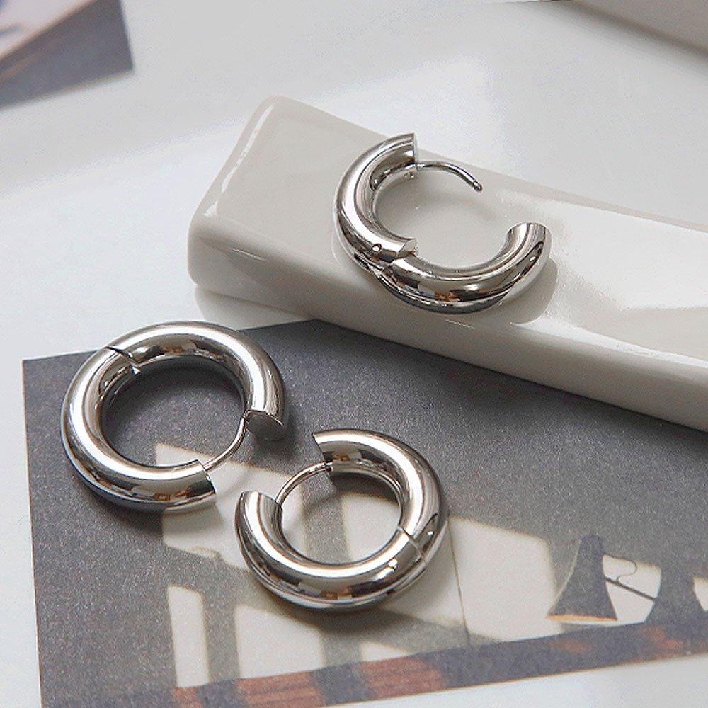 [1+1] Choose 1 of 3 Surgical Piercing Inflation Rings (Single Side Sold)