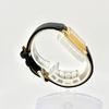 [Good Condition/New Battery] SEIKO Seiko Ladies Watch Gold Rectangular 7321-6280 8N3681 New Belt Engraved