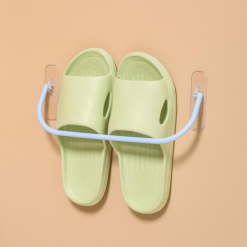 Многофункциональные самоклеящиеся настенные стеллажи для хранения кухонной утвари, полотенец для ванной, обуви для гостиной, тапочек, крючков, органайзера, водонепроницаемого