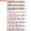 Светодиодная лента DC12V 24V 5050 Водонепроницаемая RGB CCT RGBW RGBWW Белый Теплый Белый Светодиодная лента 30 60 96 светодиодов 5M/Рулон Ленточные огни