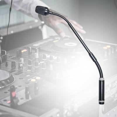 Микрофон на гусиной шее Dynamic DJ XLR для записи веб-трансляций на сцене