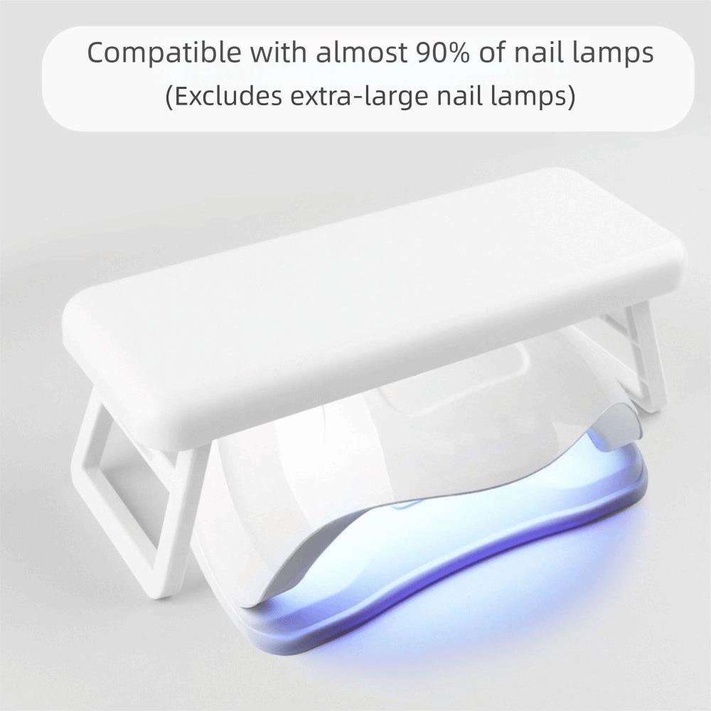 with Bracket Foldable Hand Stand Cushion Manicure Nail Arm Rest Arm Rest for Nails Tech  Manicure