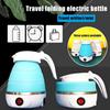 Foldable Electric Kettle Water Bottle Travel Home Automatic Power Off Mini Handheld Electric Water Kettle Kitchen