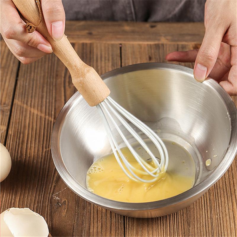 304 Нержавеющая сталь Овощечистка Миски для смешивания яиц и муки Фруктовый салатник Столовая посуда Кухонная миска для супа Контейнер для еды