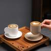 Small Capacity Ceramic Cup Supply Espresso Cup And Saucer Set Simple Afternoon Tea Cup