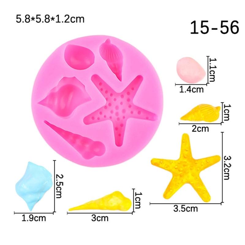 Набор из 4 силиконовых форм для изготовления тортов, печенья, шоколада и конфет. Инструмент для выпечки десертов. Термостойкая форма для мастики.