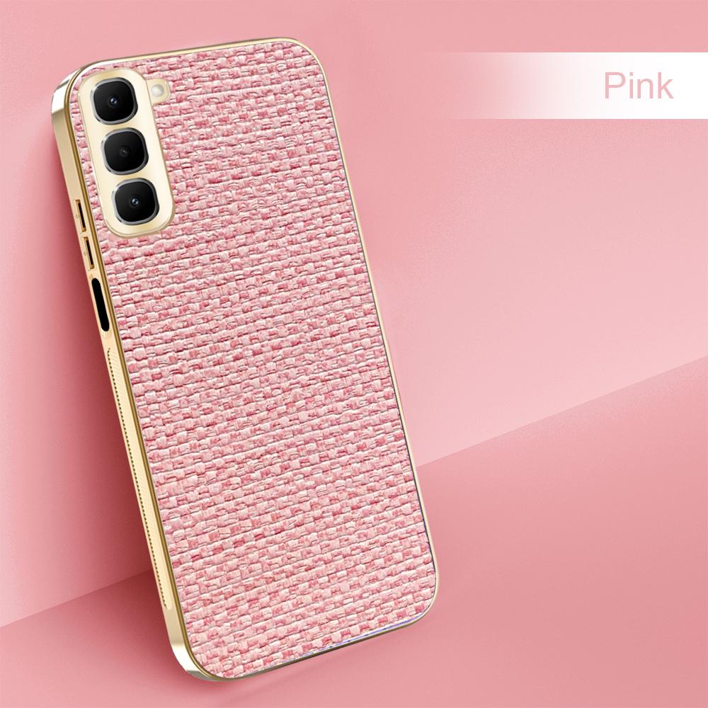 Роскошный Элегантный Женский Чехол Для Телефона Для Infinix Hot 70 60 Pro 60i 4G Электроокрашенный Плетеный Защита Камеры Полная Защита От Падений Защитная Крышка