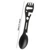 Multi-function Bottle Cans Opener Stainless Steel Multifunctional Spork  EDC Survival